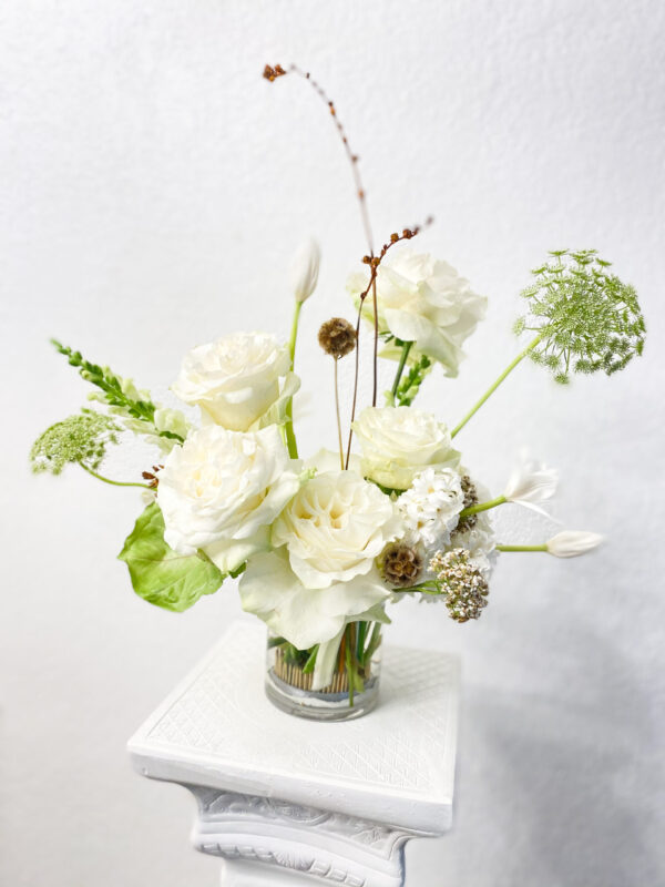 Soothing & Neutral Vase Arrangement Flower Delivery Subscription